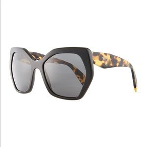 Prada Heritage Angled Butterfly Sunglasses